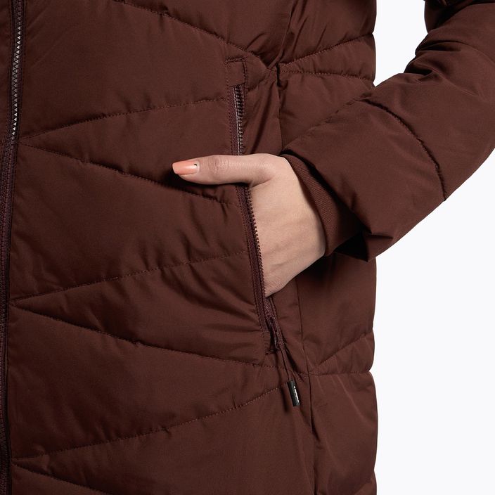 Dámsky zimný kabát Maloja W'S ZederM hnedý 32177-1-8451 7