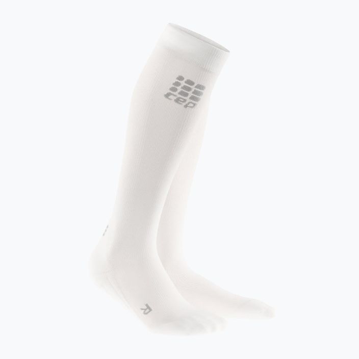 Dámske kompresné ponožky CEP Recovery white WP450R 4