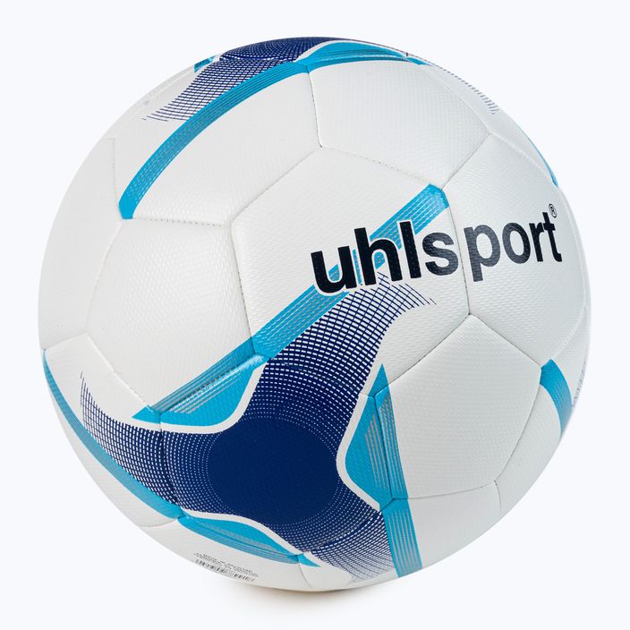 Uhlsport Nitro Synergy futbalová lopta biela a modrá 100166701 2
