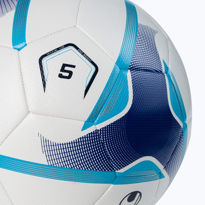 Uhlsport Nitro Synergy futbalová lopta biela a modrá 100166701 3
