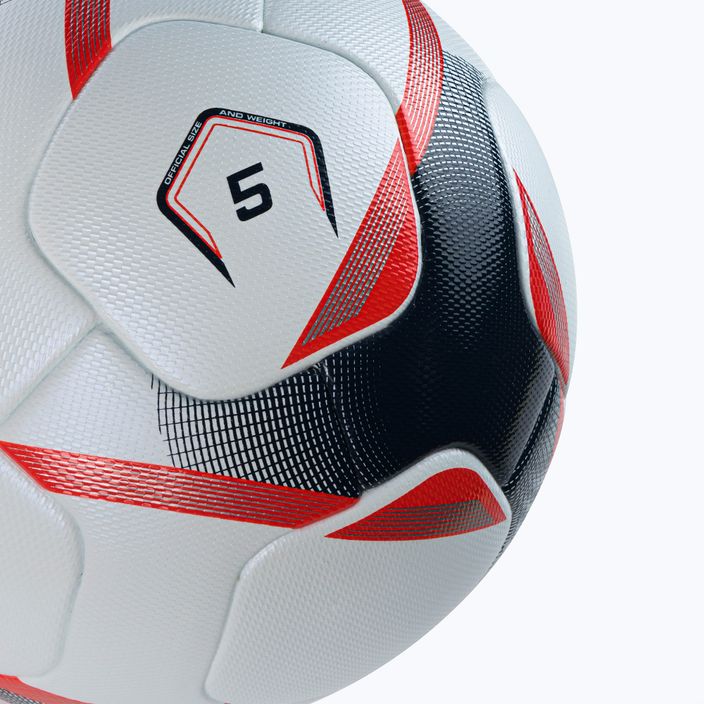 Uhlsport Revolution Thermobonded futbalová lopta biela a červená 100167701 2