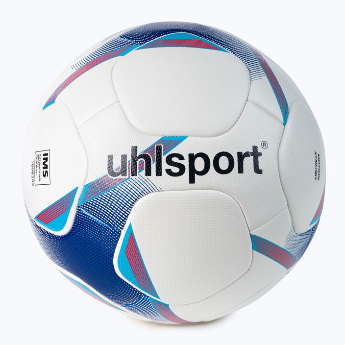 Uhlsport Motion Synergy futbalová lopta biela a modrá 100167901 4