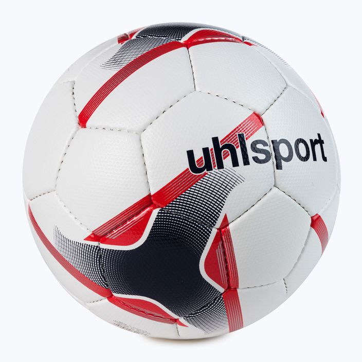 Uhlsport Classic futbalová lopta červeno-biela 100171403 5