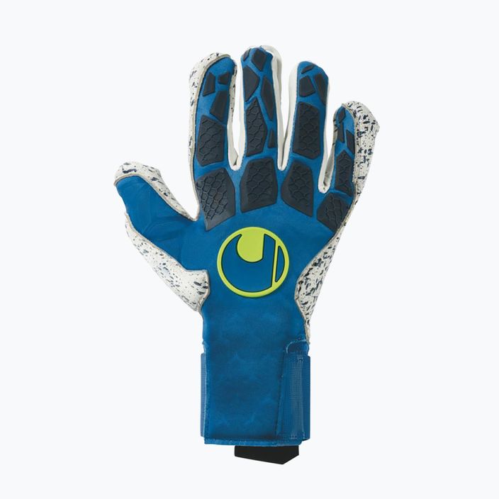 Uhlsport Hyperact Supergrip+ brankárske rukavice modré 101122901 4