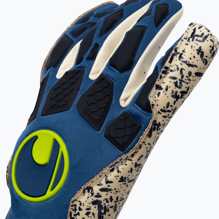 Uhlsport Hyperact Supergrip+ HN modro-biele brankárske rukavice 101123201 3