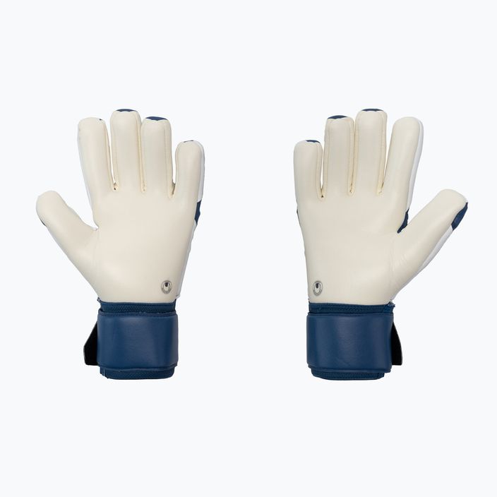Detské brankárske rukavice uhlsport Hyperact Supersoft HN modrá a biela 101123601 2