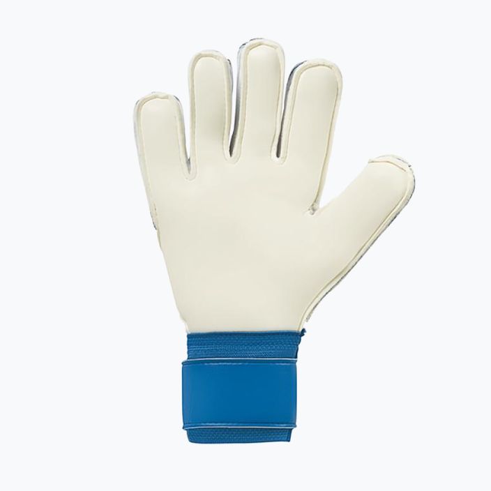 Detské brankárske rukavice uhlsport Hyperact Soft Flex Frame modro-biele 101123801 5