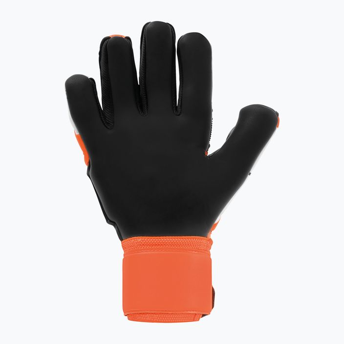 Uhlsport Super Resist+ Hn brankárske rukavice oranžovo-biele 1112731 6