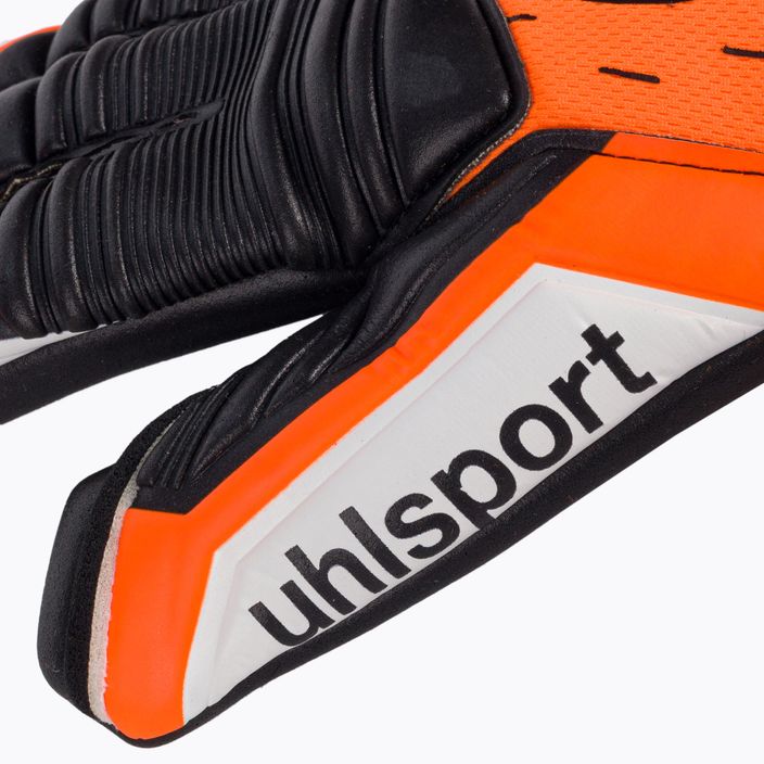 Uhlsport Super Resist+ Hn brankárske rukavice oranžovo-biele 1112731 3