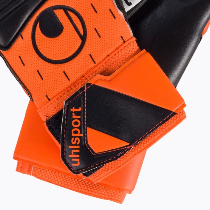 Uhlsport Super Resist+ Hn brankárske rukavice oranžovo-biele 1112731 4