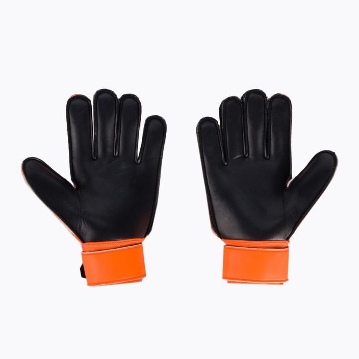 Uhlsport Soft Resist+ Flex Frame brankárske rukavice oranžovo-biele 1112741 2