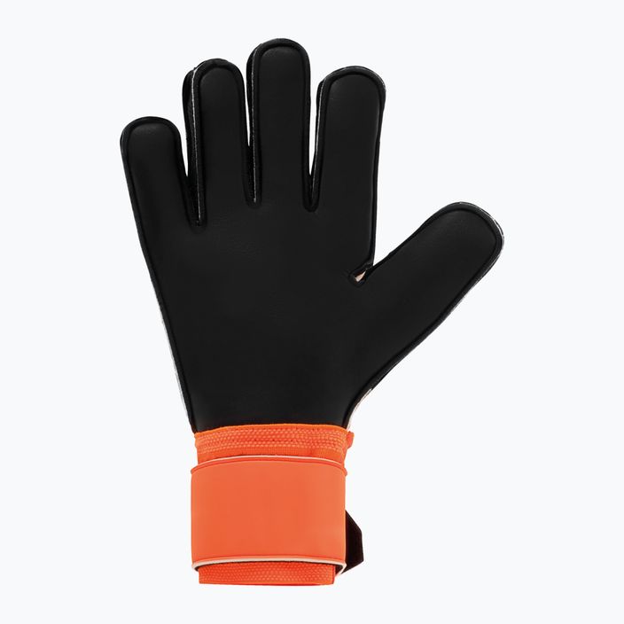 Uhlsport Soft Resist+ brankárske rukavice oranžovo-biele 1112751 6