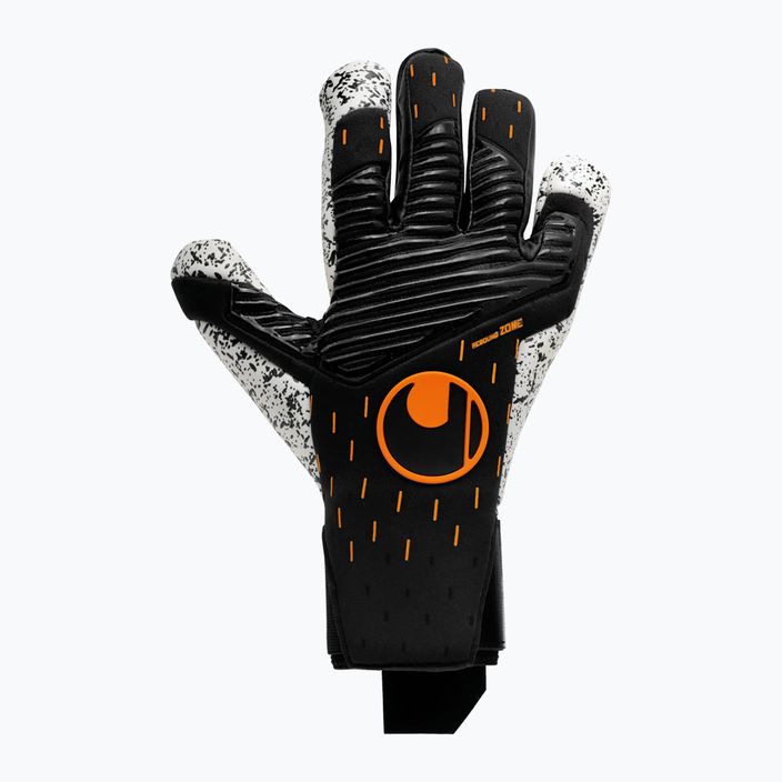 Uhlsport Speed Contact Supergrip+ nemorské rukavice čierno-biele 1112581 5
