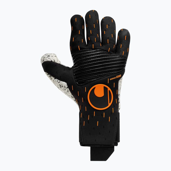 Uhlsport Speed Contact Supergrip+ Reflex brankárske rukavice čierno-biele 1112591 5