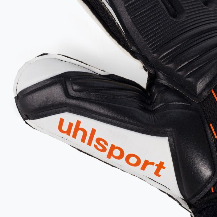 Uhlsport Speed Contact Supersoft brankárske rukavice čierno-biele 1112661 3