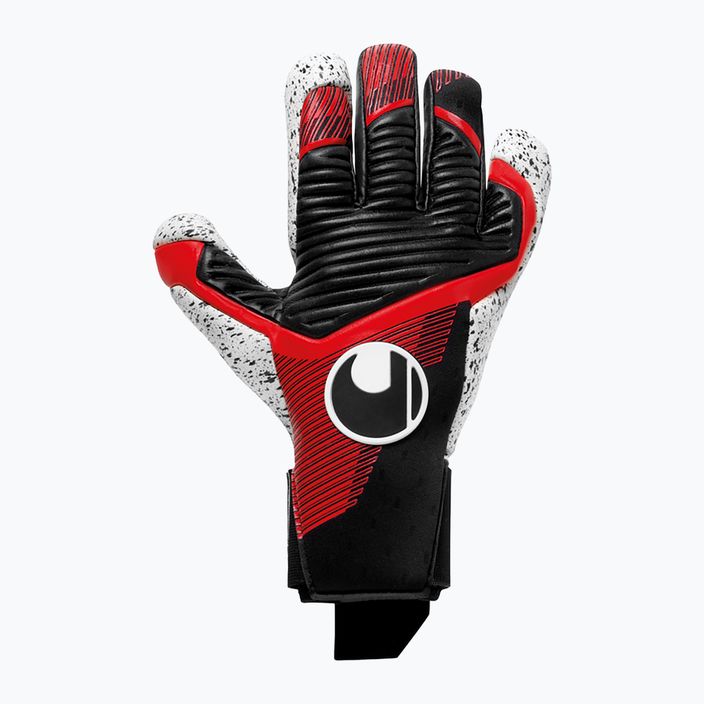 Uhlsport Powerline Supergrip+ Hn brankárske rukavice black/red/white