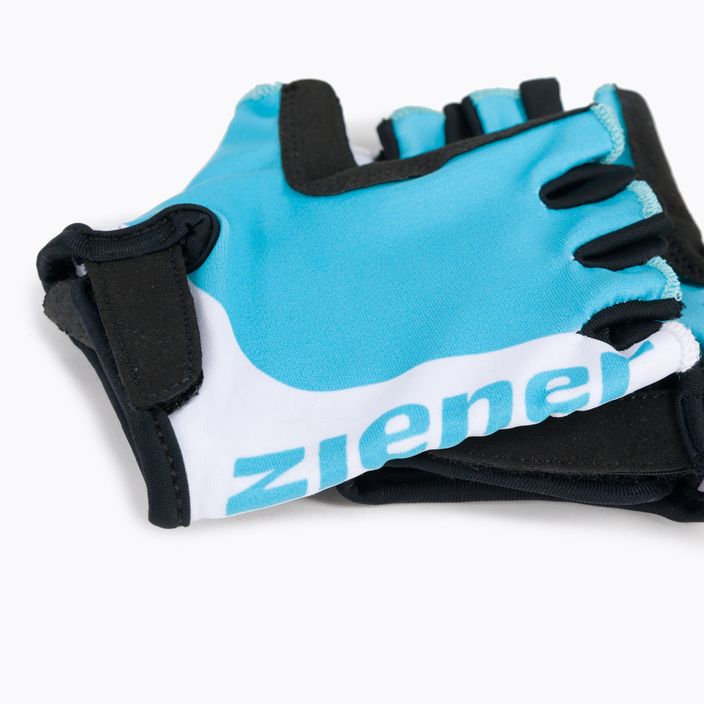 Detské cyklistické rukavice ZEINER MTB Corrie Junior modro-biele Z-178535 4
