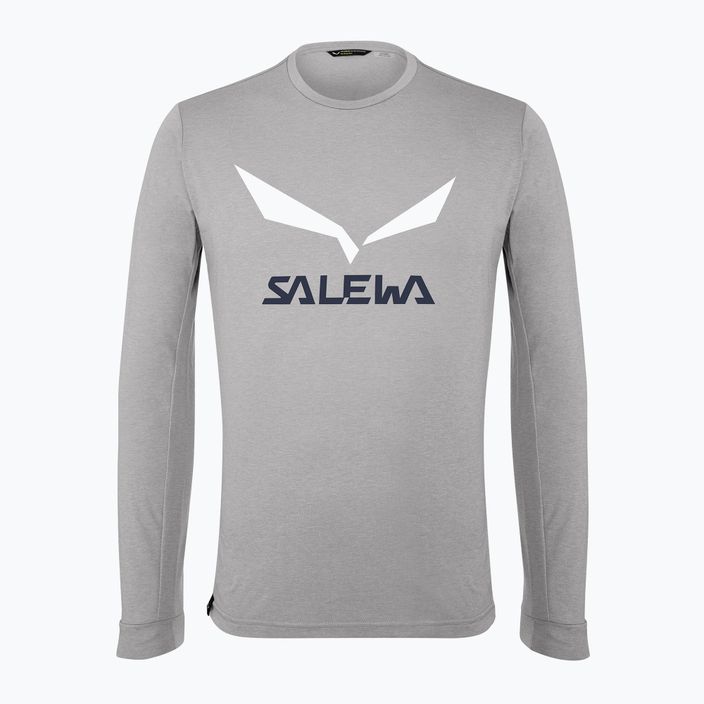 Pánske trekingové tričko Salewa Solidlogo Dry grey 00-0000027340 4