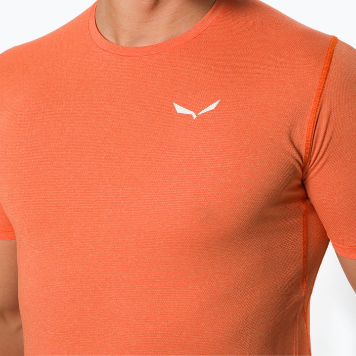 Salewa Pedroc 3 Dry pánske trekingové tričko oranžové 00-0000027725 4