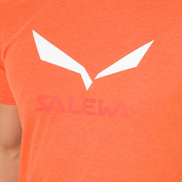 Pánske trekingové tričko Salewa Solidlogo Dry orange 00-0000027018 4