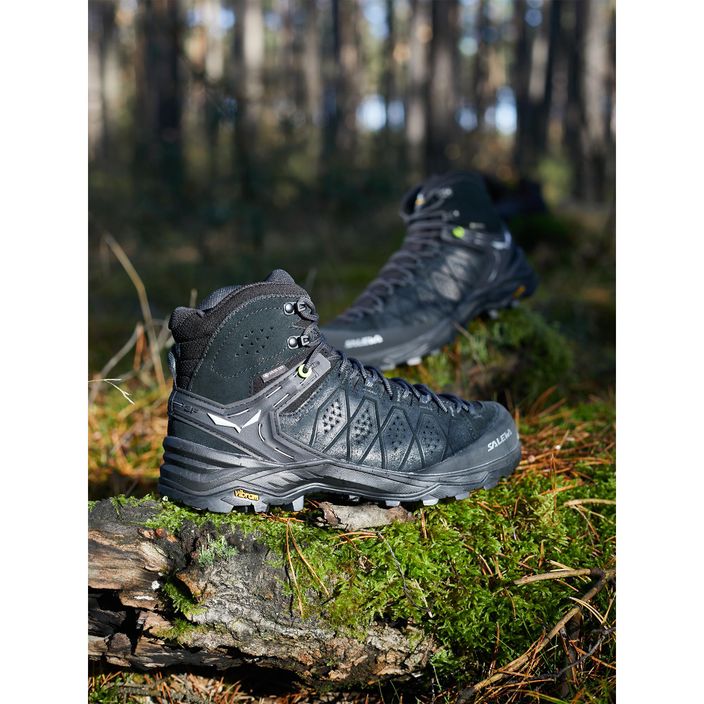 Salewa Alp Trainer 2 Mid GTX pánske trekové topánky black 00-0000061382 12