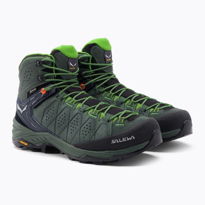 Pánske trekové topánky Salewa Alp Trainer 2 Mid GTX green 00-0000061382 5