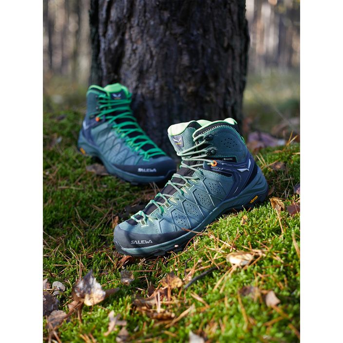 Pánske trekové topánky Salewa Alp Trainer 2 Mid GTX green 00-0000061382 9