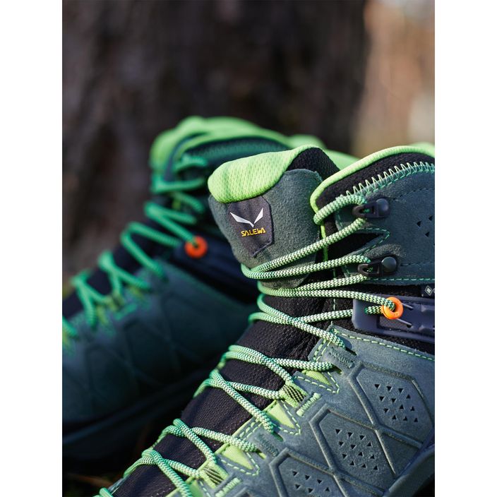 Pánske trekové topánky Salewa Alp Trainer 2 Mid GTX green 00-0000061382 11