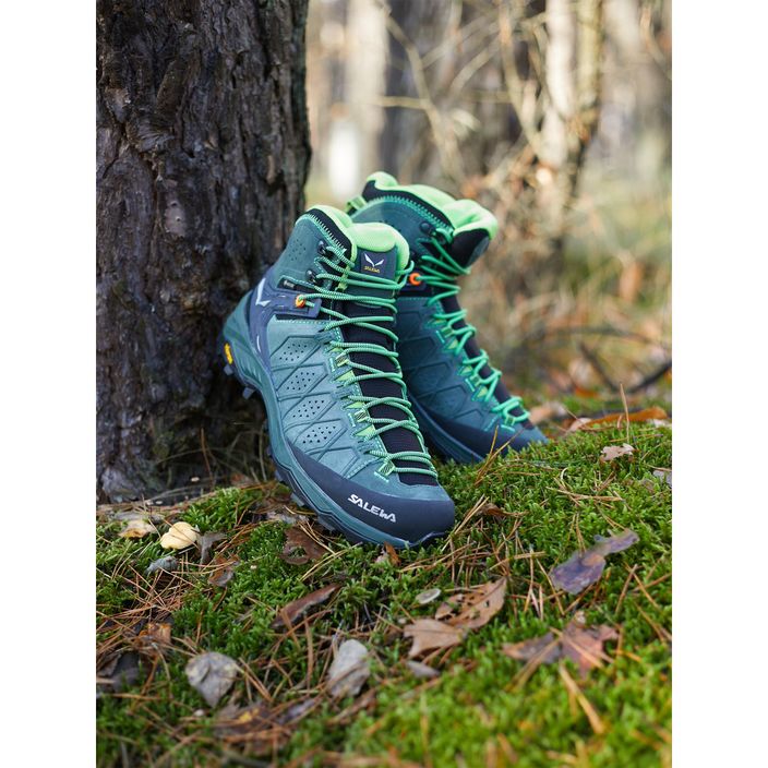 Pánske trekové topánky Salewa Alp Trainer 2 Mid GTX green 00-0000061382 12