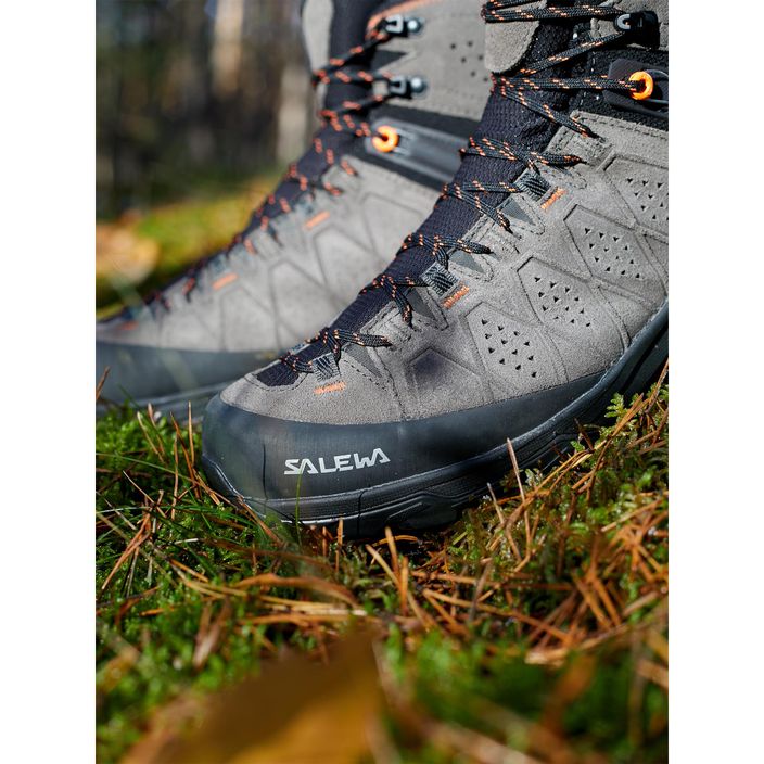 Pánske trekové topánky Salewa Alp Trainer 2 Mid GTX brown 00-0000061382 13