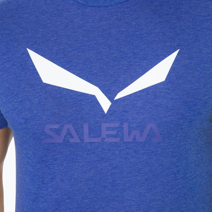 Pánske trekingové tričko Salewa Solidlogo Dry modré 00-0000027018 4