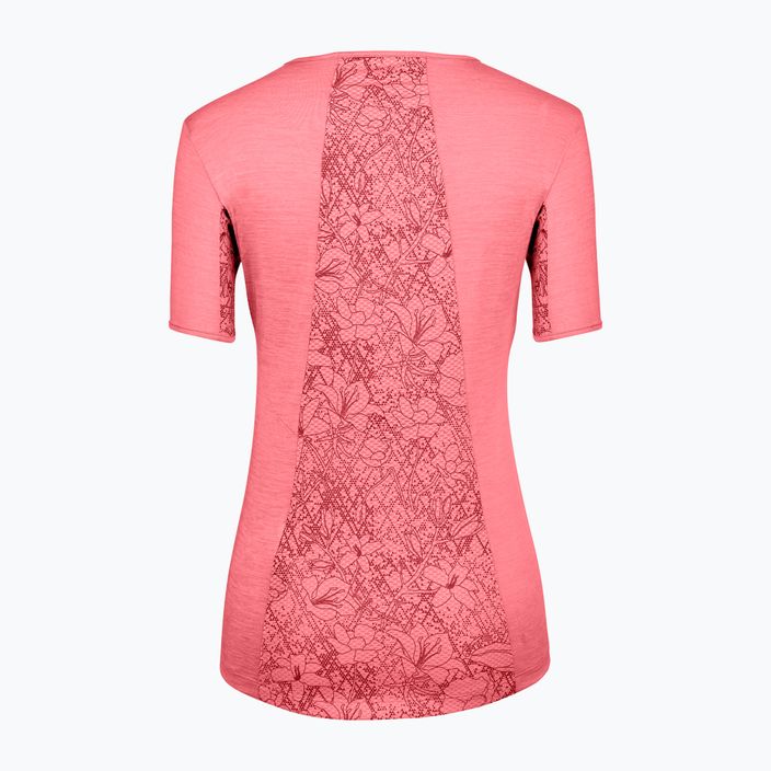 Salewa Puez Graphic 2 Dry dámske trekové tričko ružové 00-0000027400 2