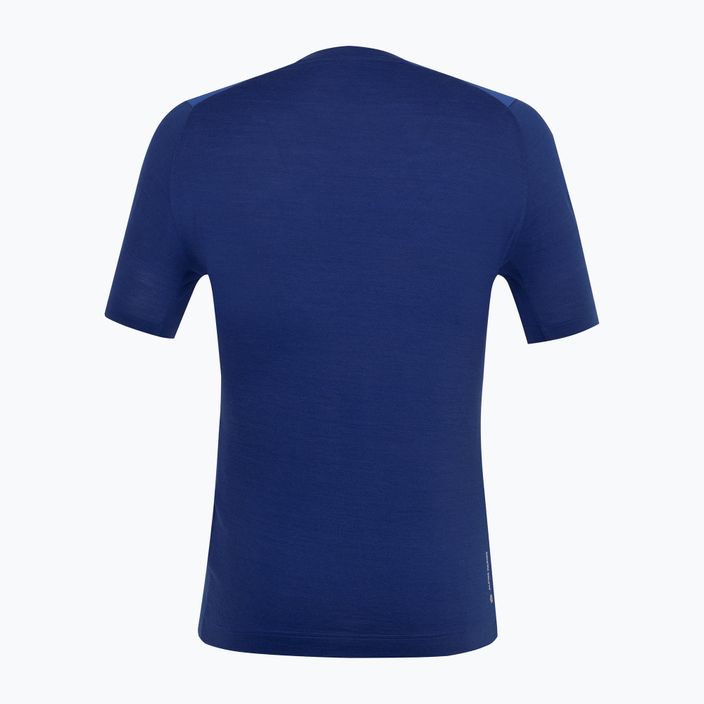 Pánske trekingové tričko Salewa Agner AM modré 00-0000028306 5