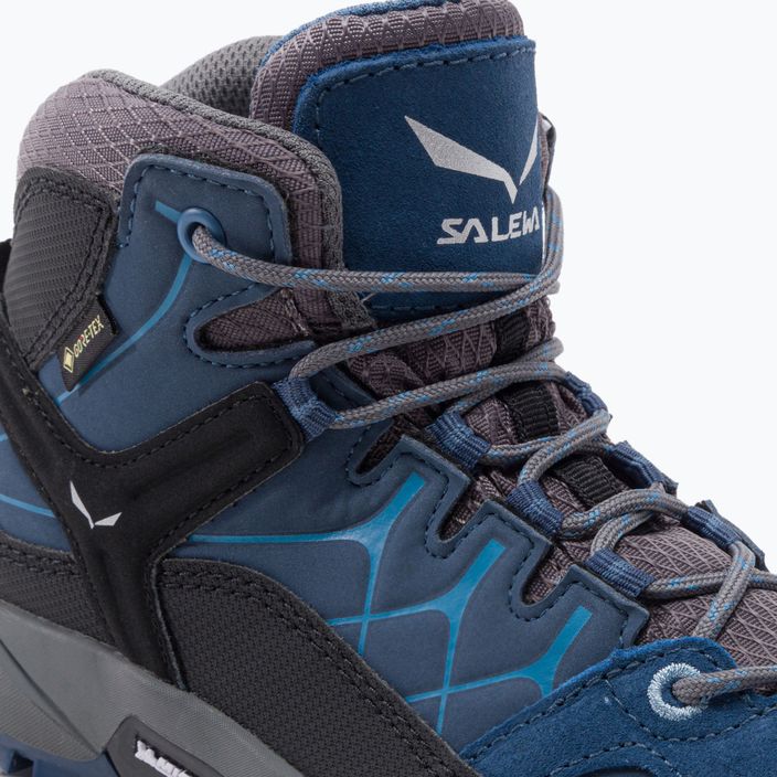 Detské trekové topánky Salewa Alp Trainer Mid GTX blue 64010 7