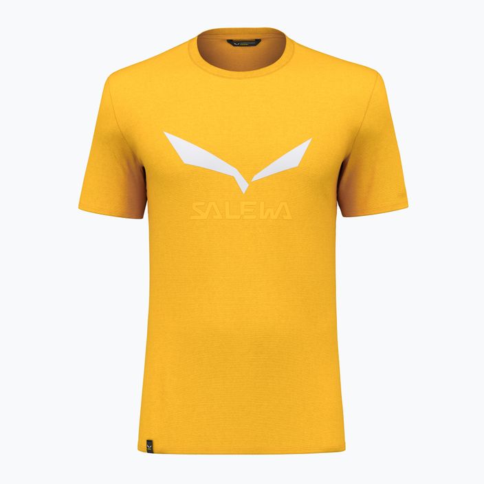 Pánske trekingové tričko Salewa Solidlogo Dry yellow 00-0000027018