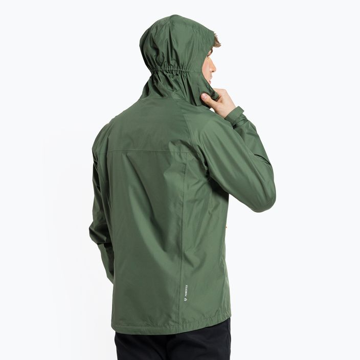 Salewa pánska bunda do dažďa Puez Aqua 3 PTX zelená 00-0000024545 3