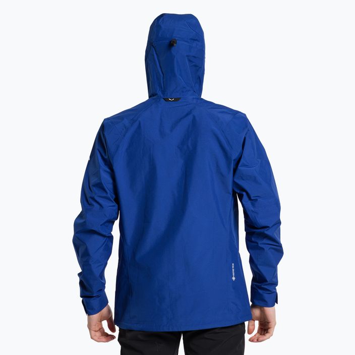 Salewa pánska bunda do dažďa Puez GTX Paclite modrá 00-0000028476 3
