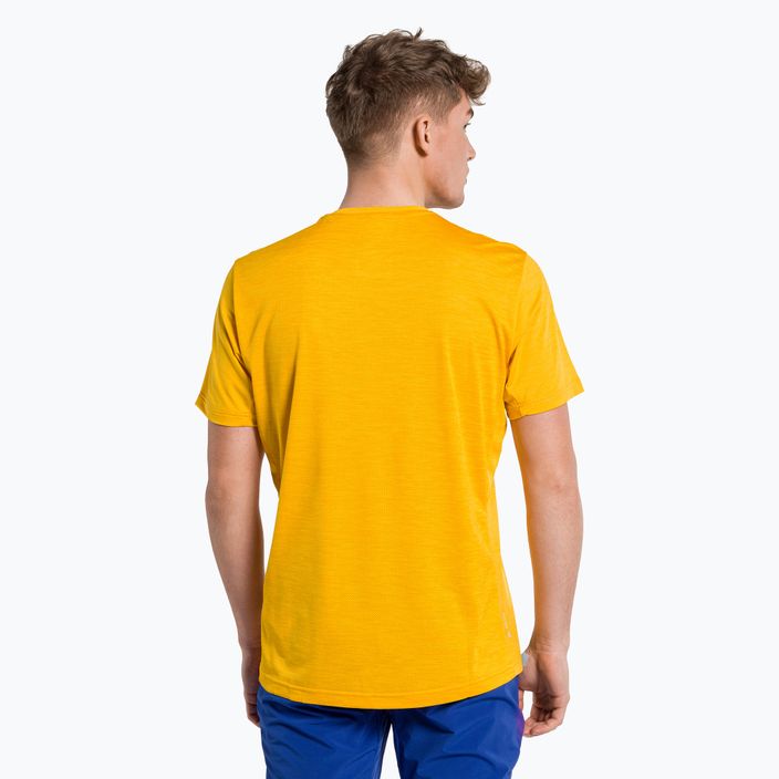Salewa pánske trekingové tričko Puez Hybrid 2 Dry yellow 27397 3