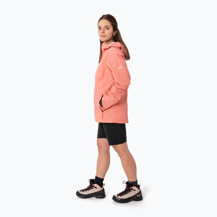 Salewa dámska bunda do dažďa Puez Aqua 4 PTX 2.5L pink 00-0000028616 2