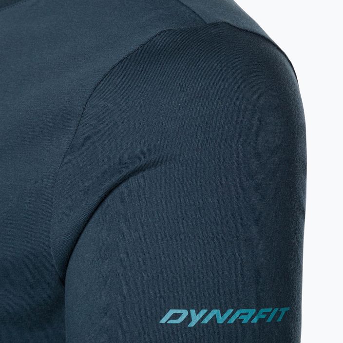 Pánske tričko DYNAFIT Graphic CO blueberry/ski 4