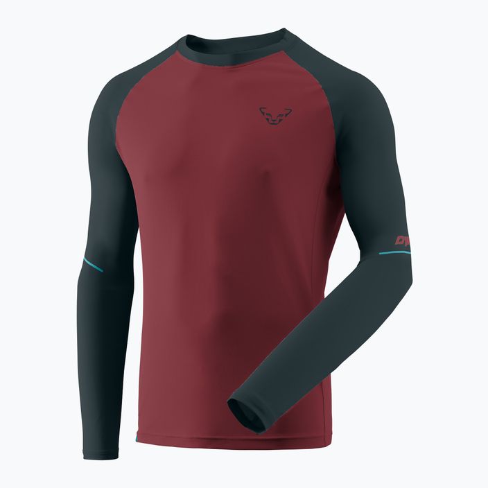 Pánske bežecké tričko s dlhým rukávom DYNAFIT Alpine Pro burgundy 3