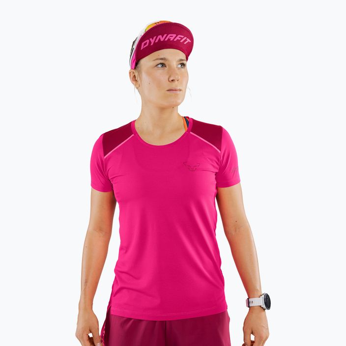 Dámske bežecké tričko DYNAFIT Sky pink 08-0000071650