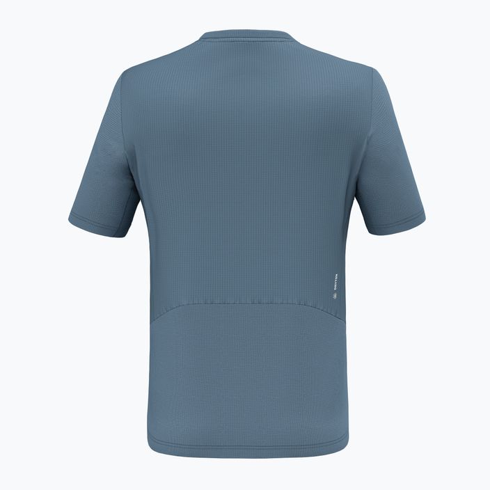 Pánske tričko Salewa Puez HYB Dry java blue 8