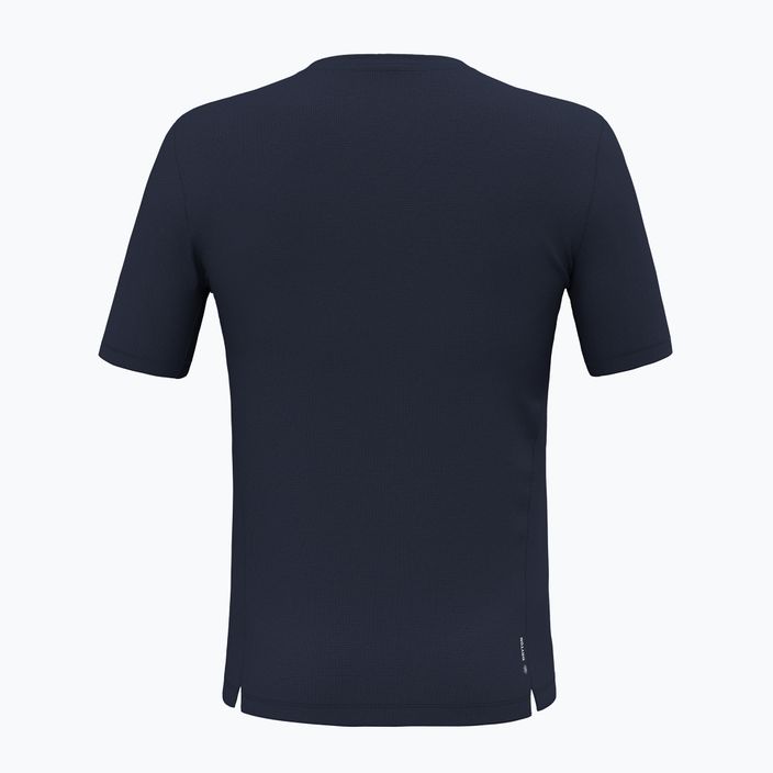 Pánske trekingové tričko Salewa Puez Dry navy blazer 2