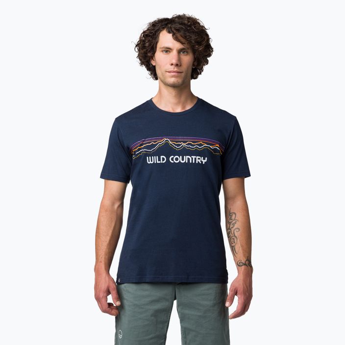 Pánske tričko Wild Country Stamina navy