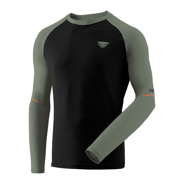 Pánske bežecké tričko s dlhým rukávom DYNAFIT Alpine Pro black out/sage 2
