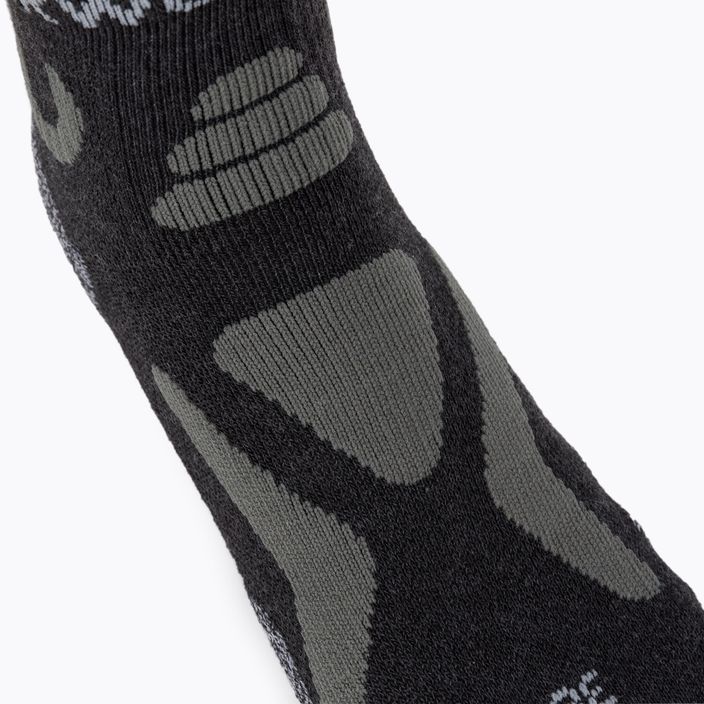 Jack Wolfskin Hiking Pro Low Cut šedé trekingové ponožky 1904092_6320 3