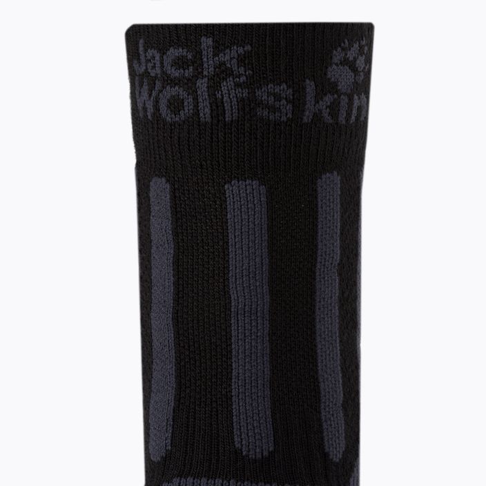 Jack Wolfskin Trekking Pro Classic Cut ponožky čierne 1904292_6001 4