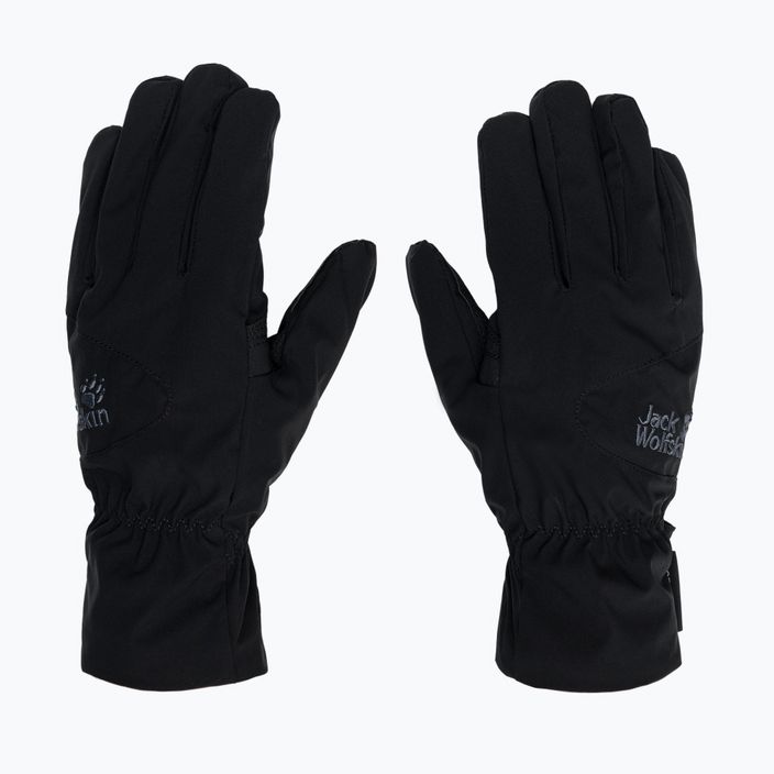 Trekingové rukavice Jack Wolfskin Stormlock Highloft čierne 1904433_6000_001 3