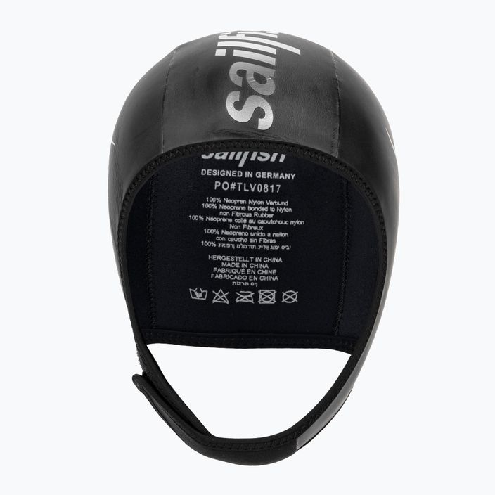 Silikónová plavecká čiapka Sailfish čierna NEOPRENE CAP 2
